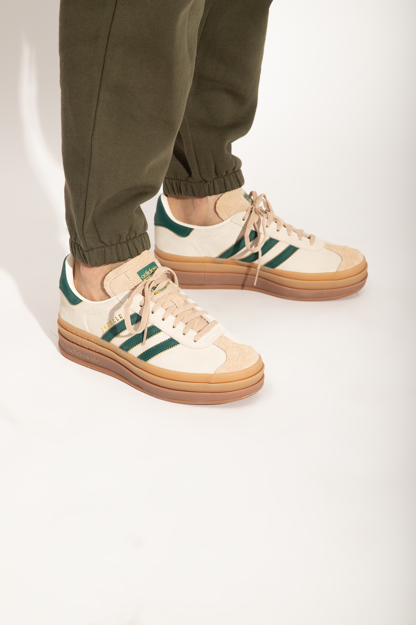 Beige 'GAZELLE BOLD W' sneakers ADIDAS Originals - Vitkac Canada